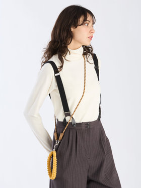 To b. by agnès b. モバイル ショルダーストラップ＆ハンドルストラップ セット イエロー