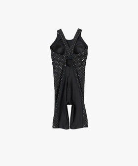 FEMME ウィメンズ agnes b. x arena フィットネスワンピーススパッツ 水着 ブラック