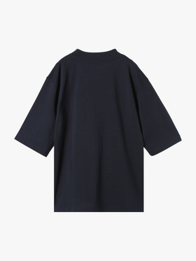 HOMME メンズ メンズ 刺繍 コットン 半袖 Tシャツ ”Lezard” ブルー系その他