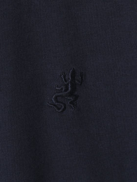 HOMME メンズ メンズ 刺繍 コットン 半袖 Tシャツ ”Lezard” ブルー系その他