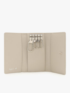 VOYAGE メンズ バッグ＆ウォレット レザーキーケース”Simon” MH18-03 ベージュ