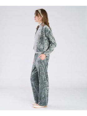 To b. by agnès b. 【Outlet】ベロア ジャージー カーディガン グリーン系その他