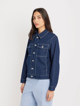 FEMME ウィメンズ デニム ジャケット ネイビー