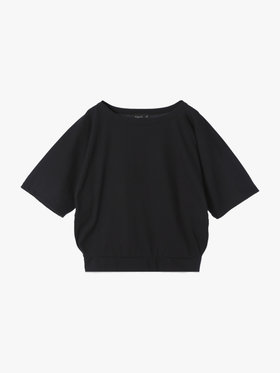 FEMME ウィメンズ 【Outlet】コットン 五分袖 Tシャツ "Davida" ブルー系その他