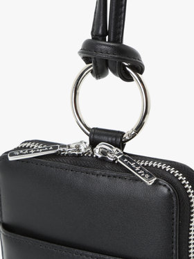 To b. by agnès b. レザー マルチポシェット ブラック