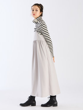 To b. by agnès b. 【Outlet】ニューストラップドレス ライトグレー