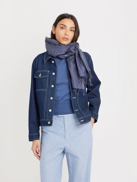 FEMME ウィメンズ デニム ジャケット ネイビー