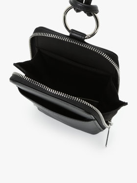 To b. by agnès b. レザー マルチポシェット ブラック