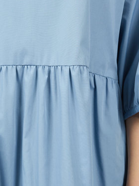 To b. by agnès b. 【Outlet】ティアードカラードレス ネイビー