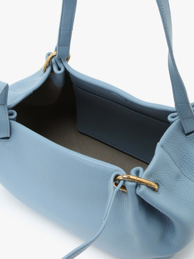 VOYAGE ウィメンズ バッグ＆ウォレット 【Outlet】レザー ミディアム トートバッグ"Zoe" ZAS05-01 ブルー