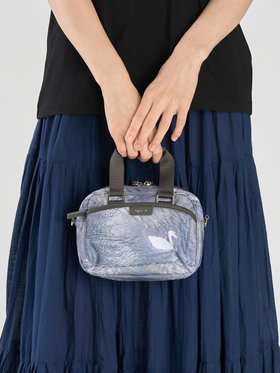 VOYAGE ウィメンズ バッグ＆ウォレット フォトプリント ナイロン 2way ミニ ショルダー "My bag" RAT01R-02 グリーン