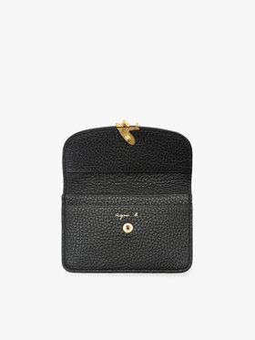 VOYAGE ウィメンズ バッグ＆ウォレット レザー カードケース ”The b.” ABW02-04 ブラック