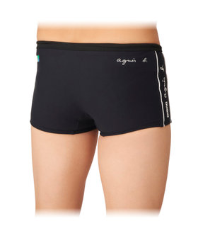 HOMME メンズ agnes b. x arena タフスーツ トレーニングスパッツ 水着 ブラック