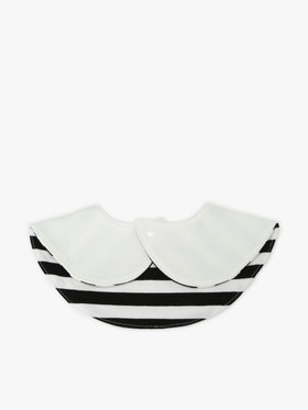 ENFANT ベビー ベビー ロゴ スタイ ホワイト×ブラック