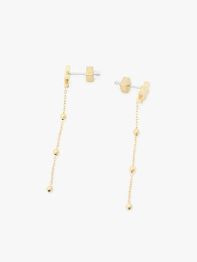 To b. by agnès b. スター ピアス ゴールド