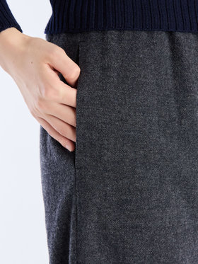 FEMME ウィメンズ 【Outlet】UBJ0 PANTALON パンツ グレー×ブラック