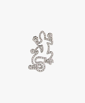 FEMME ウィメンズ アイコニック スタッズ ピンバッジ "Lezard" シルバー