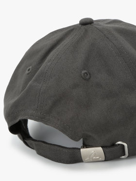 HOMME メンズ メンズ ロゴ刺繍 コットン キャップ グレー