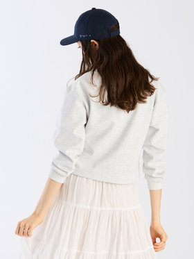 To b. by agnès b. 【Outlet】ハーフジッププルオーバー ライトグレー