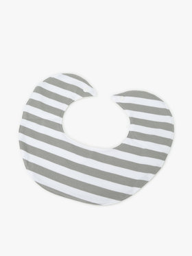 ENFANT ベビー ベビー ロゴ スタイ グレー