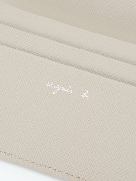 VOYAGE メンズ バッグ＆ウォレット レザーカードケース”Simon” MH18-06 ベージュ