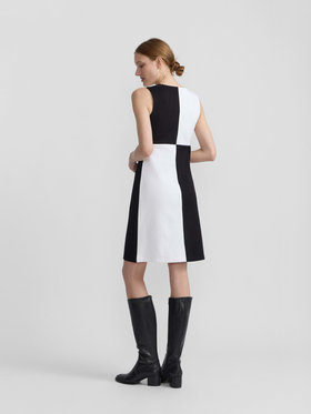 FEMME ウィメンズ コットン ジャージー ノースリーブ ワンピース ”Alexandrie” ブラック