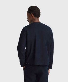 HOMME メンズ メンズ オーガニックコットン 長袖 カーディガン ブルー系その他