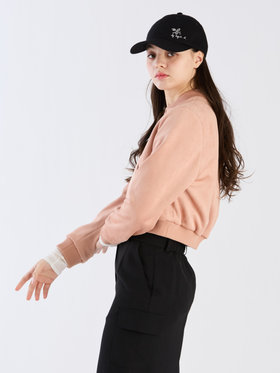 To b. by agnès b. 【Outlet】スエードライクブルゾン ピンク