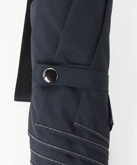 HOMME メンズ AB01 PARAPLUIE ロゴ折り畳み傘 ブルー