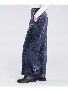 To b. by agnès b. 【Outlet】ベロア ジャージー パンツ ネイビー