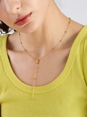 To b. by agnès b. スター ネックレス ゴールド