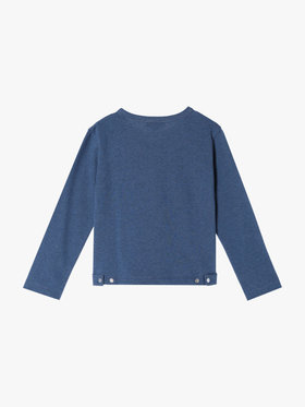 ENFANT ユニセックス 【Outlet】M376 E CARDIGAN キッズ ジップカーディガン ブルー系その他