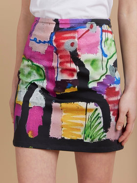 FEMME ウィメンズ 【Outlet】NU28 JUPE スカート マルチ