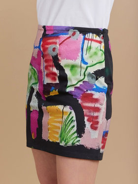 FEMME ウィメンズ 【Outlet】NU28 JUPE スカート マルチ