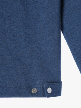 ENFANT ユニセックス 【Outlet】M376 E CARDIGAN キッズ ジップカーディガン ブルー系その他