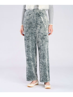 To b. by agnès b. 【Outlet】ベロア ジャージー パンツ グリーン系その他