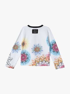 ENFANT ユニセックス 【Outlet】NU66 E CARDIGAN キッズ アーティスト ジップカーディガン Ryan McGinness マルチ