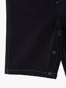 ENFANT ベビー ベビー デニムサロペット ネイビー