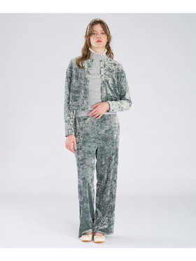 To b. by agnès b. 【Outlet】ベロア ジャージー パンツ グリーン系その他