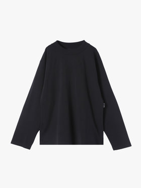 HOMME メンズ メンズ コットン 長袖 Tシャツ ”Horace” ブラック
