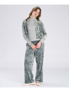 To b. by agnès b. 【Outlet】ベロア ジャージー パンツ グリーン系その他