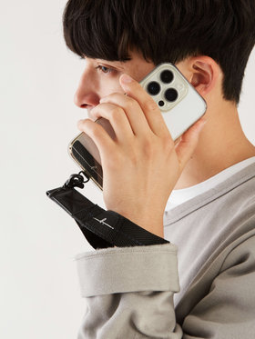 VOYAGE メンズ バッグ＆ウォレット  ハンドストラップ XAH06-01 ブラック