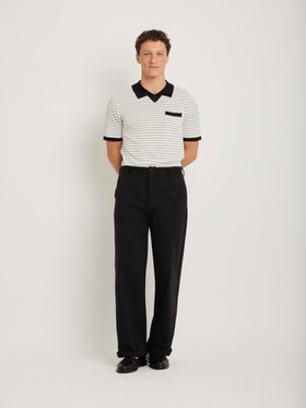 HOMME メンズ JEJ3 PANTALON パンツ ブラック