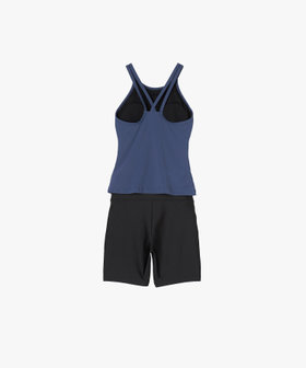 FEMME ウィメンズ agnes b. x arena フィットネスセパレート 水着 ブルー系その他