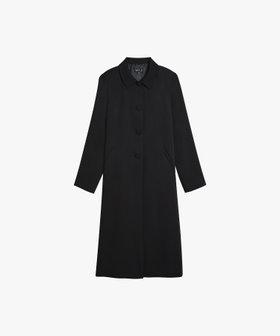 FEMME ウィメンズ フォトプリント 長袖 ロングコート "New Cruella" ブラック