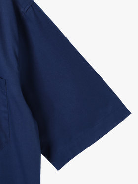 HOMME メンズ 【Outlet】メンズ ”Willie”ロゴ 刺繍 オープンカラー 半袖 シャツ ”Magnum” ブルー系その他