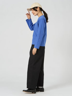 FEMME ウィメンズ 【Outlet】S179 SWEAT ロゴTシャツ ブルー系その他