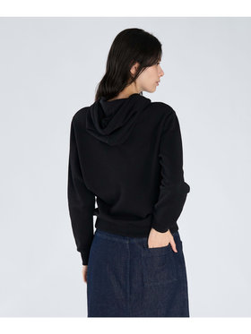 FEMME ウィメンズ プリント コットン 長袖 アーティスト スウェット ”Mike Lash” ブラック