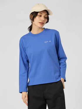 FEMME ウィメンズ 【Outlet】S179 SWEAT ロゴTシャツ ブルー系その他
