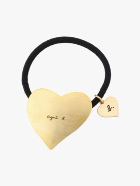 VOYAGE ウィメンズ バッグ＆ウォレット WEB限定 ハートモチーフヘアゴム HA03-08 ゴールド